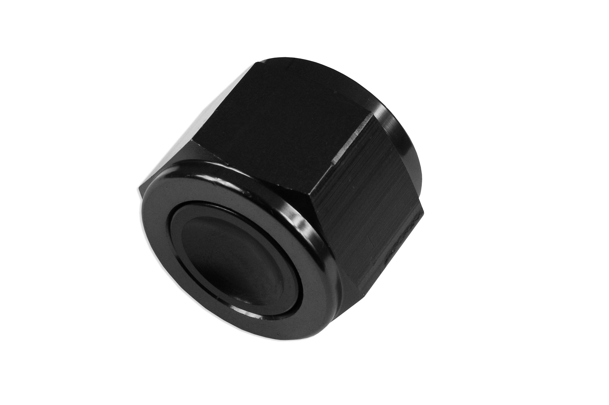 Adaptador AN -4 AN4 JIC Hembra Abocardado, Tapón Hexagonal, Negro - Imagen 3