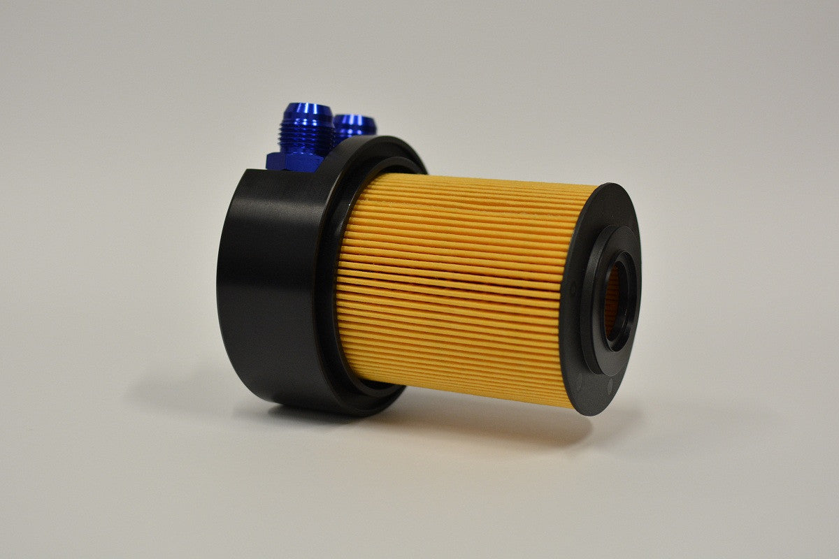 Adaptador Radiador Aceite BMW M50 Negro 24mm