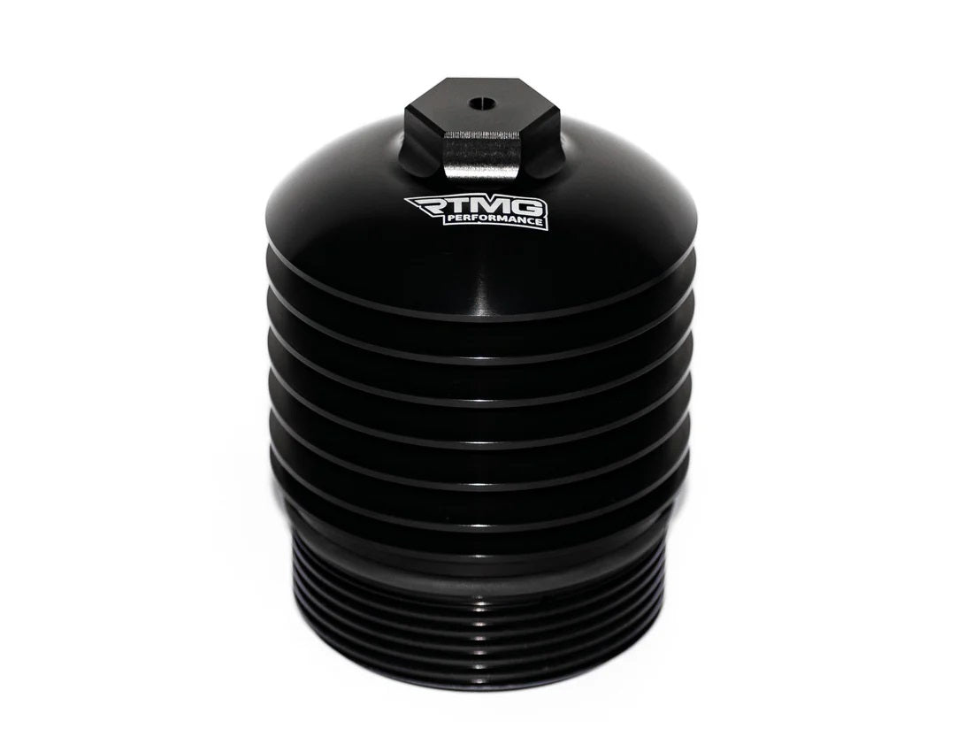 Carcasa de Filtro de Aceite RTMG Performance Aluminio para Caja de Cambios DSG DQ250 Negro