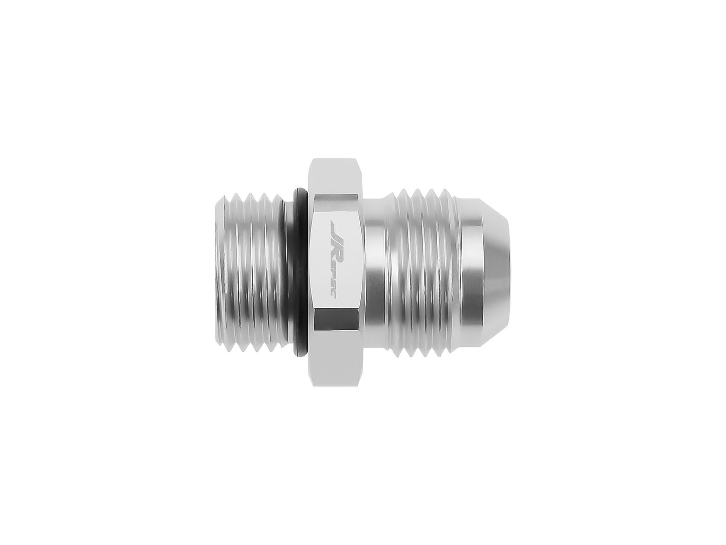 Adaptador AN-10 AN10 JIC Abocardado a Racor Recto 1/2" Plata - Imagen 4