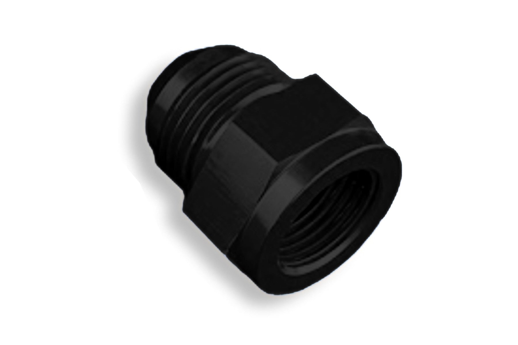 Adaptador AN10 Macho a AN8 Hembra, Racor de Manguera JIC Negro - Imagen 3