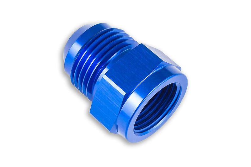 Adaptador AN10 Macho a AN8 Hembra JIC, Racor de Manguera - Azul - Imagen 3