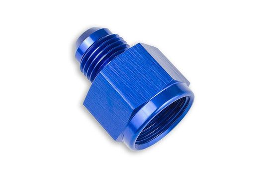 Adaptador AN10 Hembra a AN8 Macho, Racor de Manguera Reductor JIC - Azul