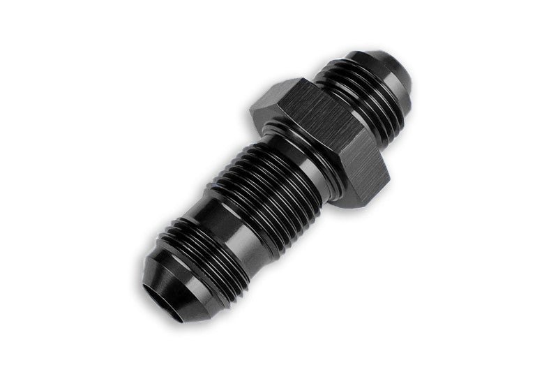 Adaptador AN10 JIC Recto Macho para Mamparo, Negro - Imagen 2