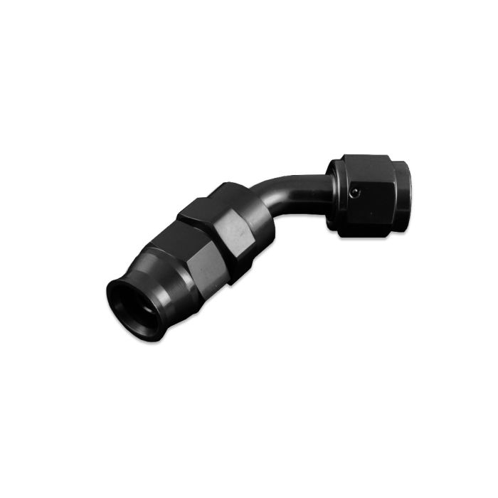 Racor AN12 45º para Manguera de Combustible PTFE JIC Negro - Imagen 2