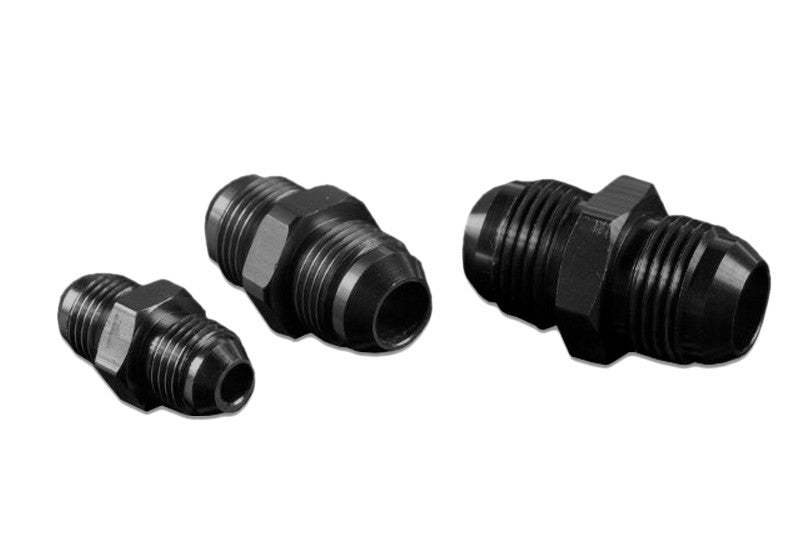 Adaptador Racor AN12 Macho a AN12 Macho para Manguera, Negro - Imagen 2