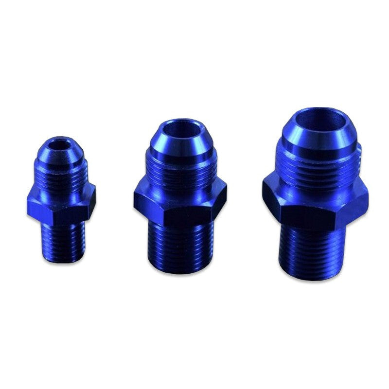 Adaptador Racor Abocardado JIC AN12 a M16x1.5 Recto Azul - Imagen 2