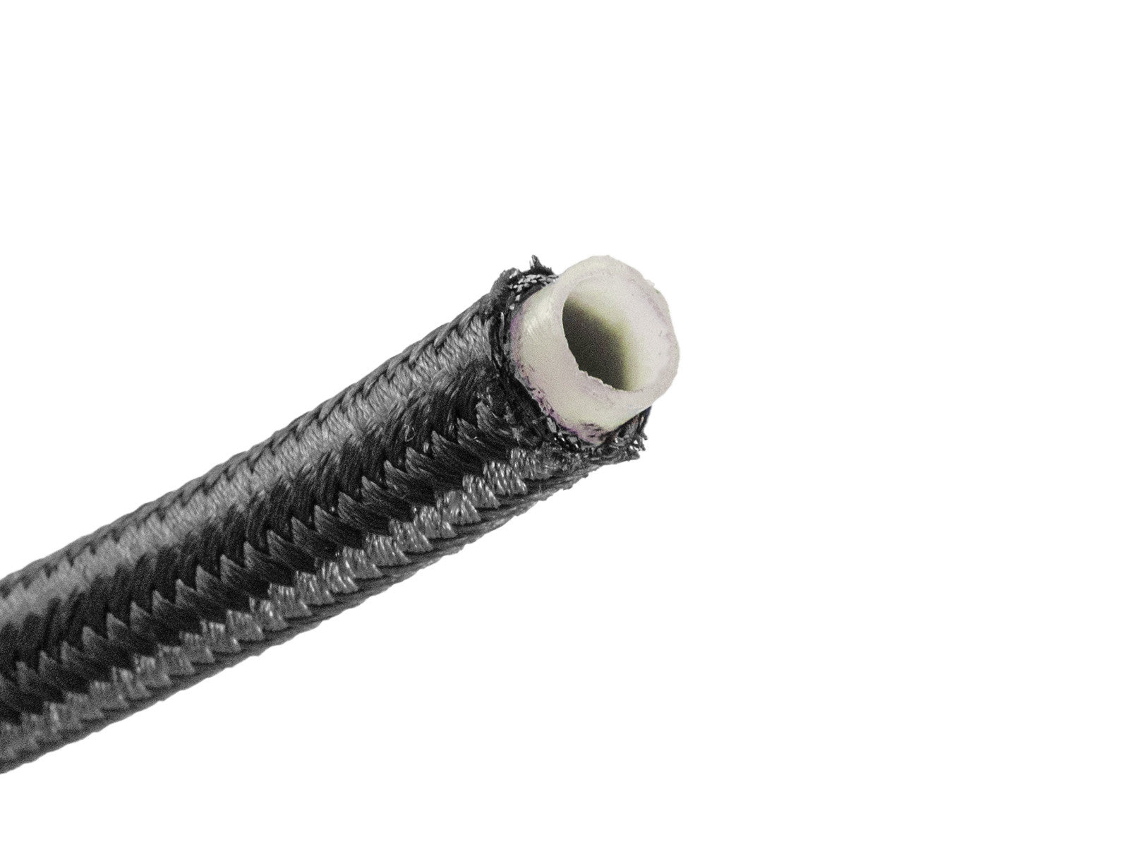 Manguera de Combustible AN4 5mm 3/16" PTFE (Teflón) Trenzada Negra - Imagen 3