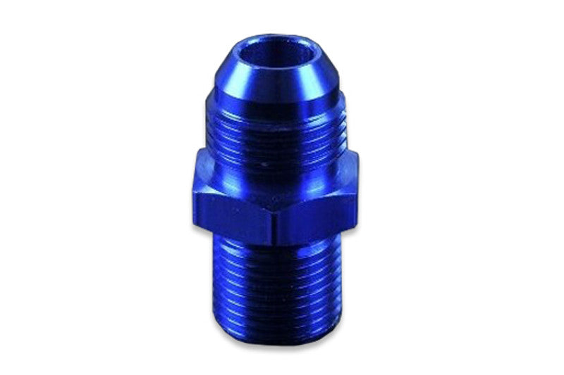 Racor AN -4 JIC Abocardado a M18x1.5 Macho-Macho Azul - Imagen 2