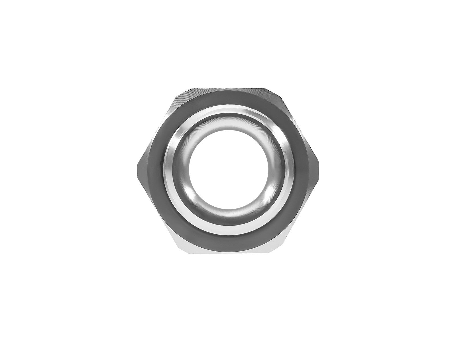 Racor AN-8 AN8 JIC Abocardado a Manguera Recta 1/2" Aluminio - Imagen 3