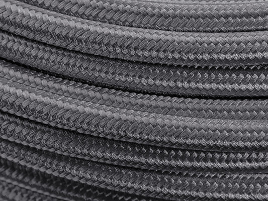 Manguera de Combustible AN8 10mm PTFE (Teflón) Trenzado Negro