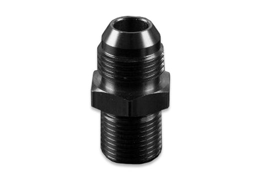 Racor AN -8 JIC Abocardado a M16x1.5 Macho-Macho Negro