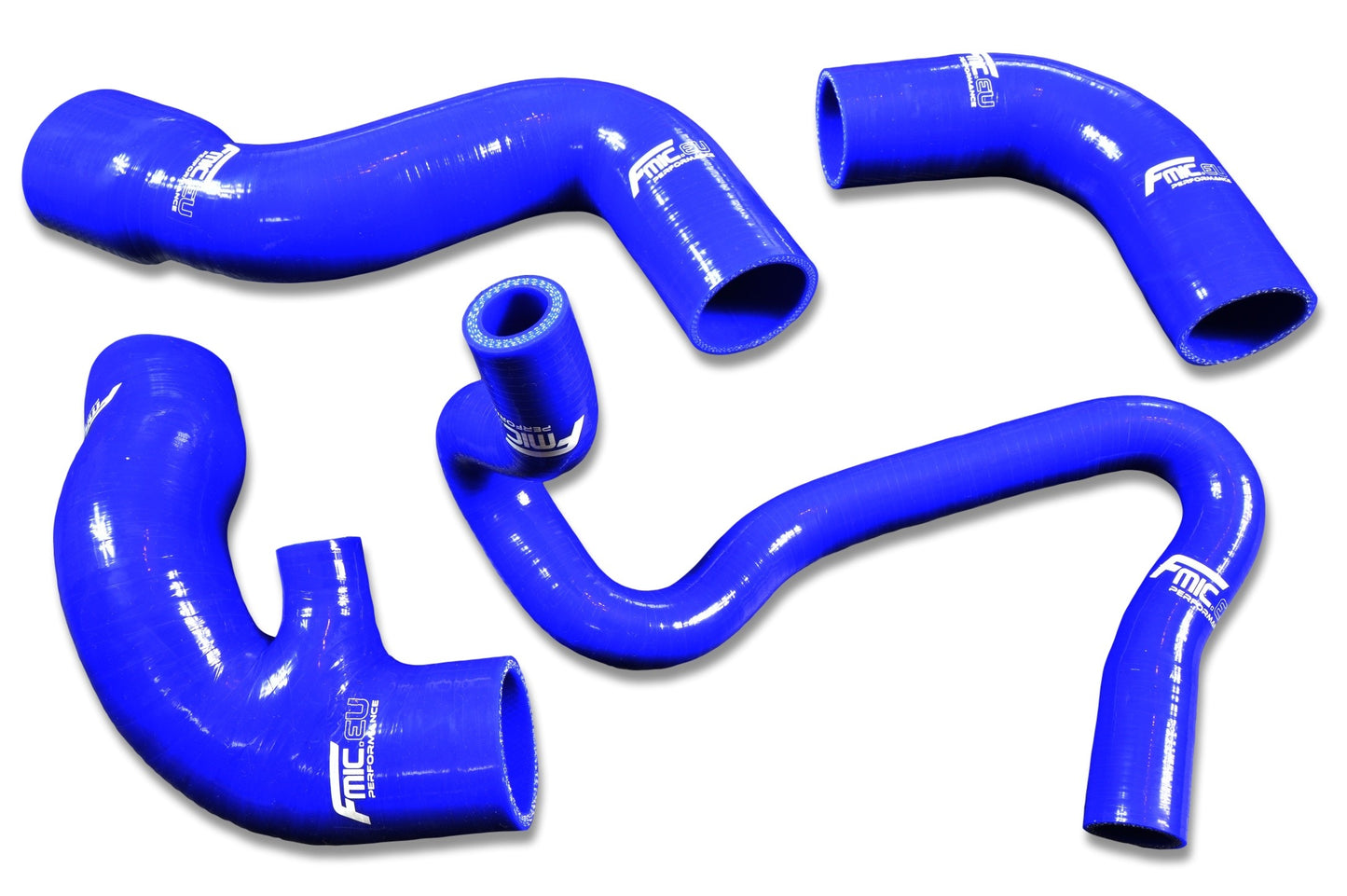 Kit de Manguitos de Silicona Turbo Intercooler FMIC.EU Audi A4 VW Passat B5 B5FL 1.8T 94-05 BK - Imagen 2