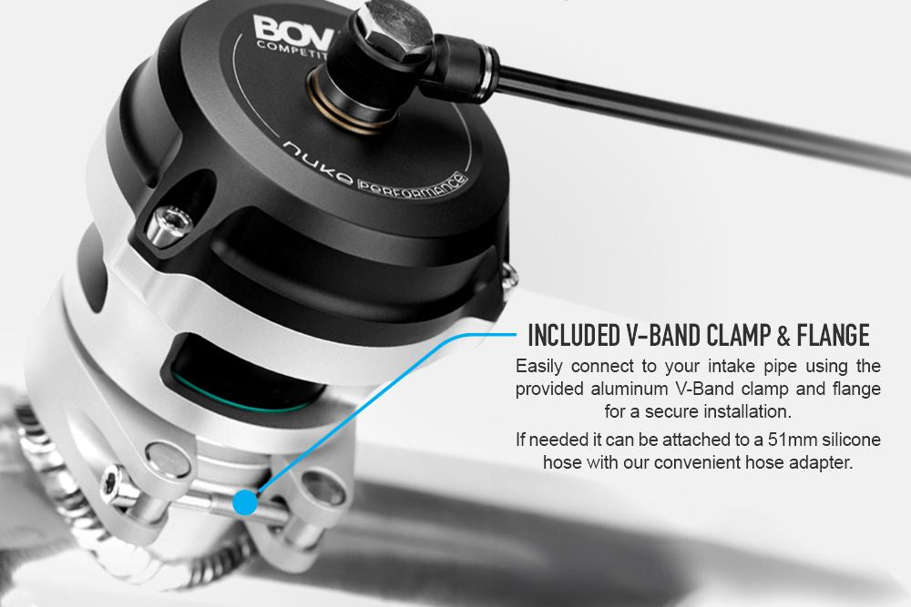 Válvula Blow Off Nuke Performance BOV50c V-Band - Imagen 8