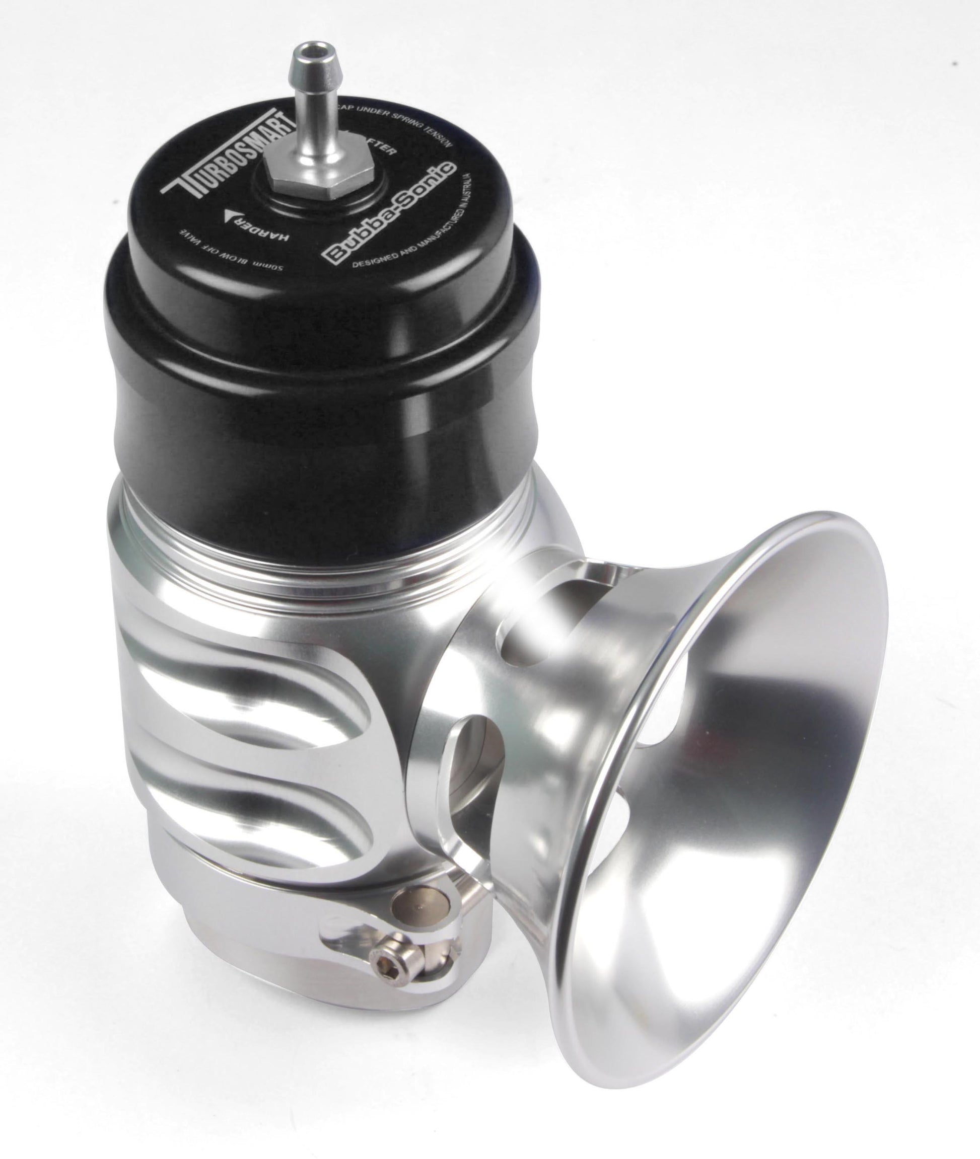 Válvula Blow Off Turbosmart Bubba Sonic BOV - Negro/Plata