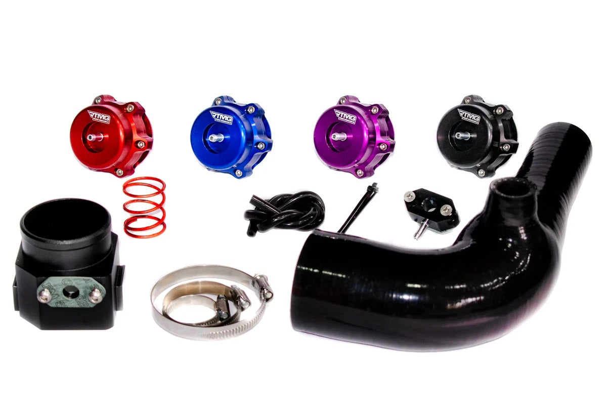 Kit Válvula Blow Off RTMG Performance 1.2 CBZ VW Golf/Ibiza/Polo/A3/Octavia/Fabia Negro