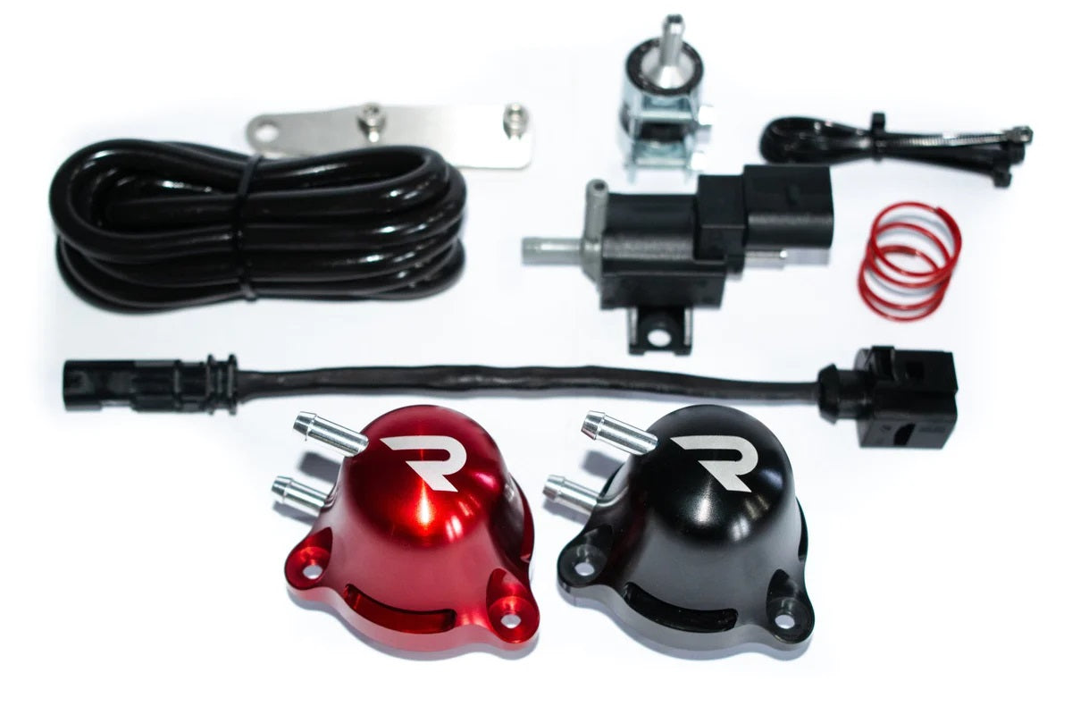 Kit Válvula Blow Off RTMG Performance 2.0 TSI EA888 Gen 4 VW Golf MK8 GTI/R Negro - Imagen 3
