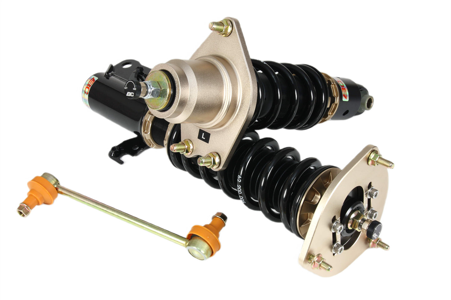 Suspensión de Muelles Helicoidales BC Racing C-19-BR-RA para Toyota Celica ZZT231/230 2000-2006