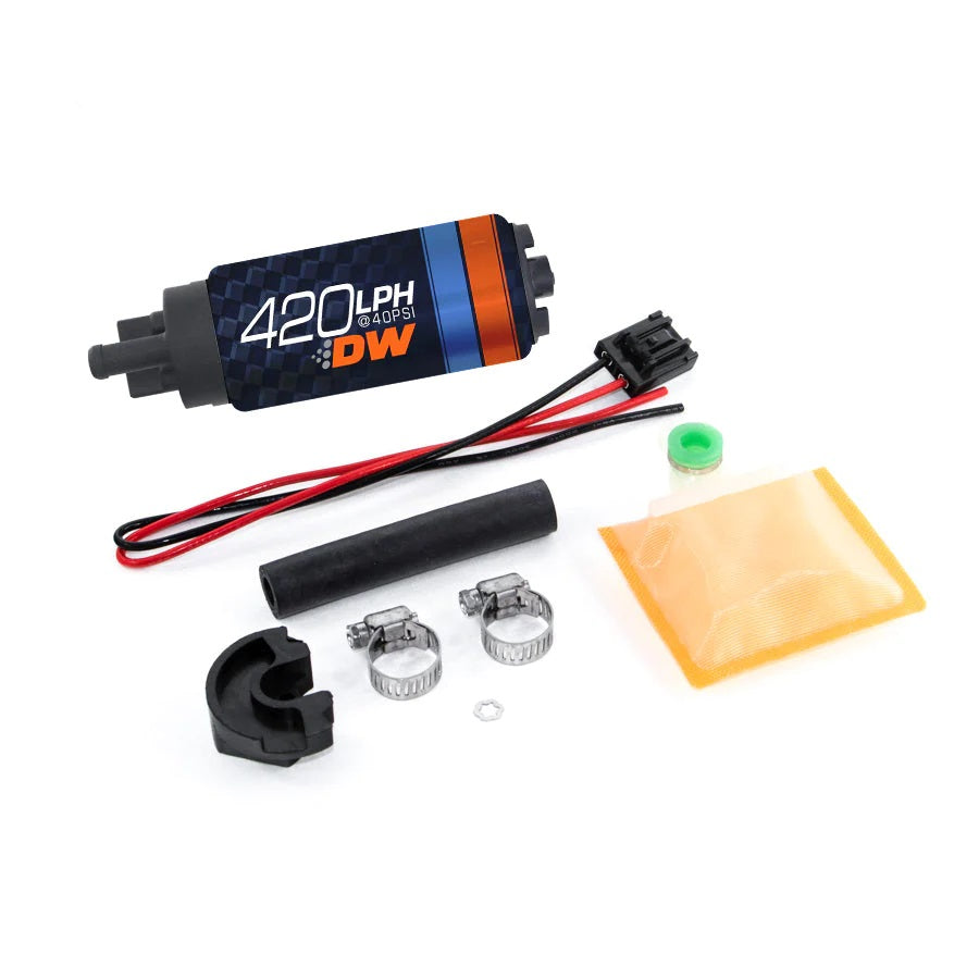 Bomba de Combustible DeatschWerks DW420 420 lph Nissan 240XD 89-94 Skyline R32 89-93 - Imagen 2
