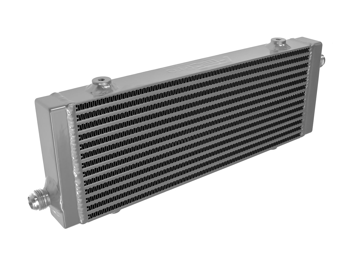 Radiador de Aceite FMIC.Pro 360x140x40 Entrada Asimétrica - Imagen 2