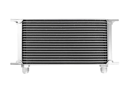 Radiador de Aceite 19 Filas, Racores 7/8" (AN10) Plata