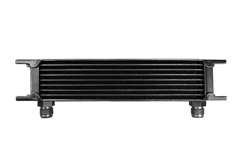 Radiador de Aceite 9 Filas, Racores 7/8" (AN10) Negro