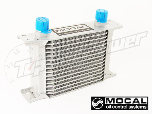 Radiador de Aceite Mocal 16 Filas (115mm) Racores Hembra M18 x 1.5