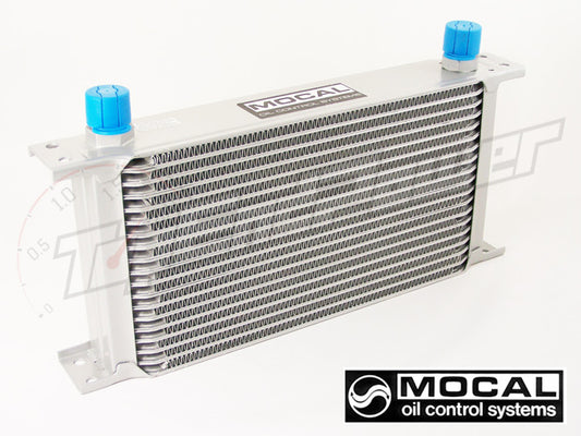 Radiador de Aceite Mocal 19 Filas (235mm) Racores 1/2 BSP