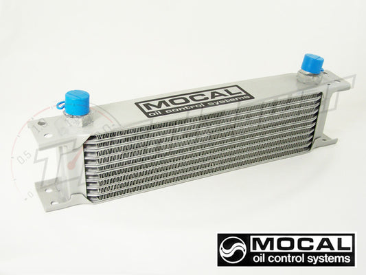 Radiador de Aceite Mocal 7 Filas (235mm) Racores 1/2 BSP