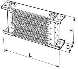 Radiador de Aceite Setrab Proline 13 Filas 405 x 99 mm (310mm) - Imagen 4