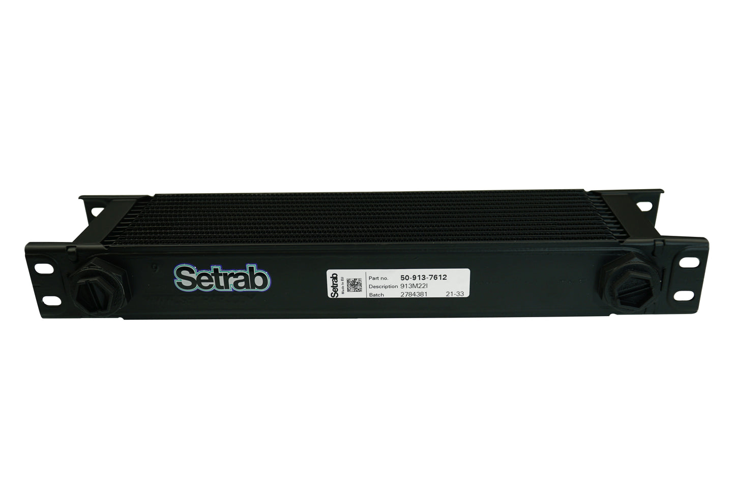 Radiador de Aceite Setrab Proline 13 Filas 405 x 99 mm (310mm) - Imagen 2