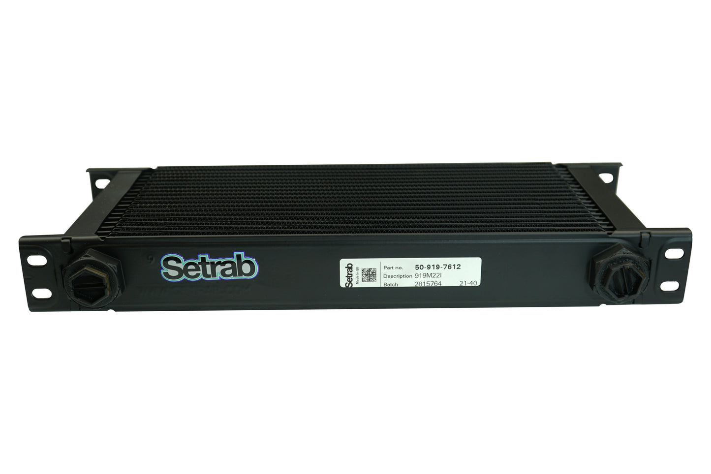 Radiador de Aceite Setrab Proline 19 Filas 405 x 146 mm (310mm)
