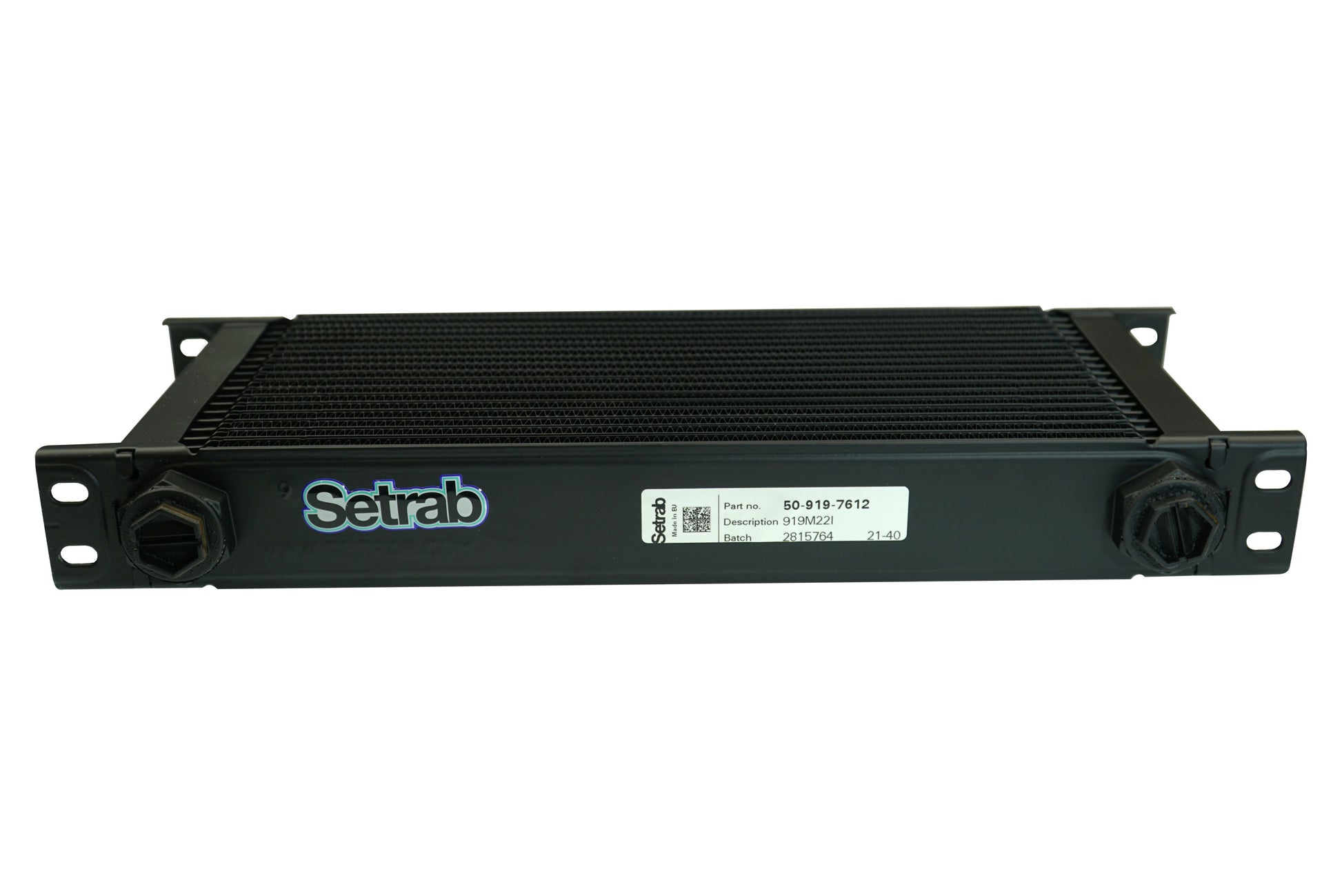 Radiador de Aceite Setrab Proline 19 Filas 405 x 146 mm (310mm)