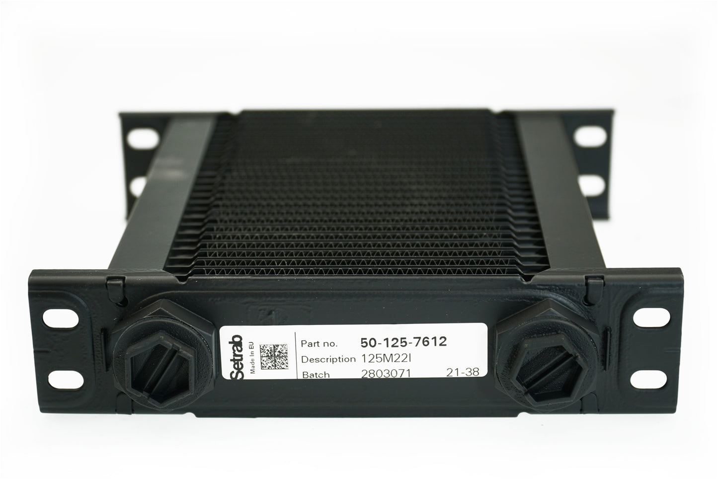 Radiador de Aceite Setrab Proline 25 Filas 210 x 194 mm (115mm) - Imagen 2