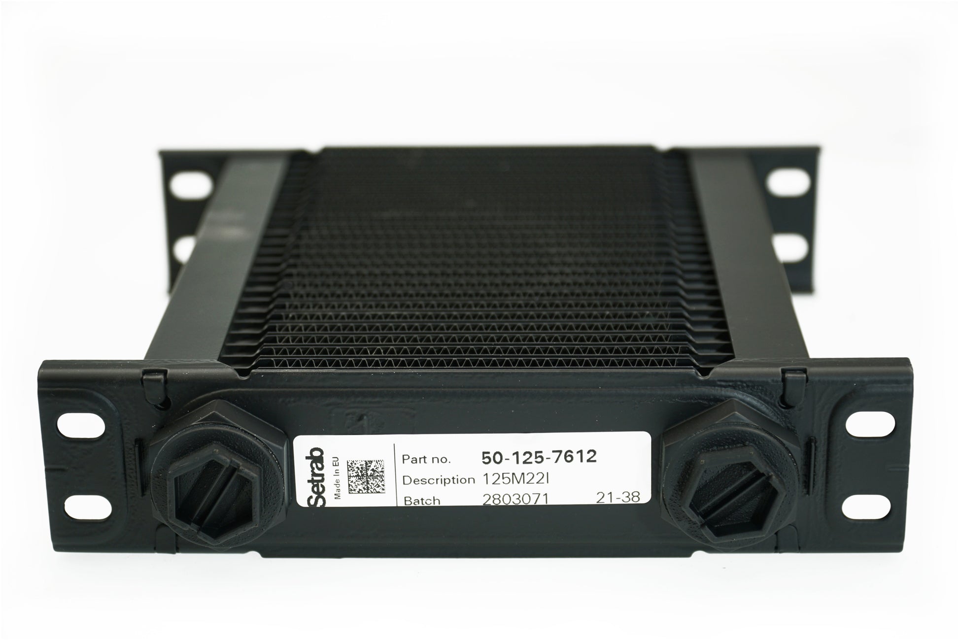Radiador de Aceite Setrab Proline 25 Filas 210 x 194 mm (115mm) - Imagen 2