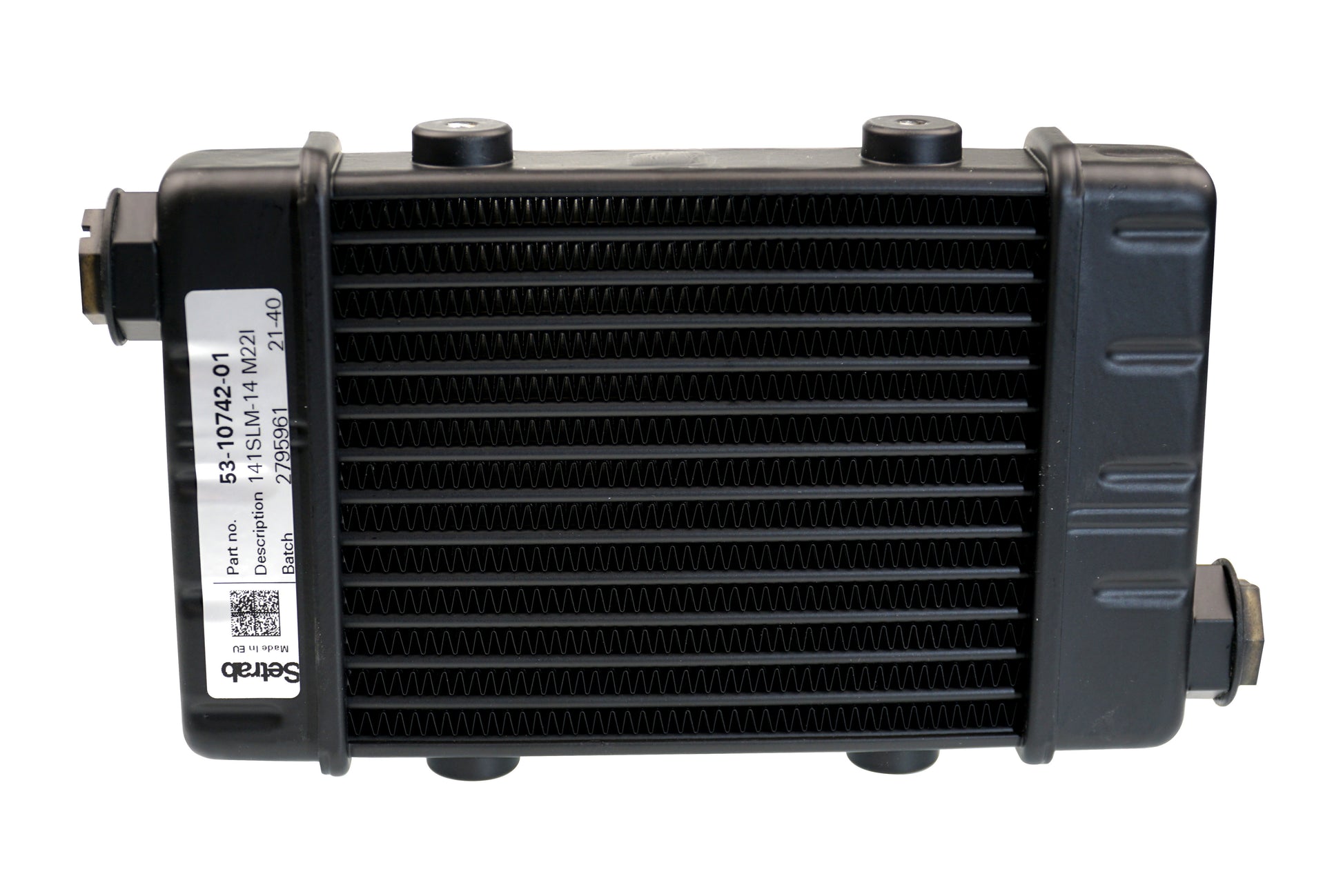 Radiador de Aceite Setrab Proline 6 Filas SLM 141-6 (141mm) 203x64x40 - Imagen 3