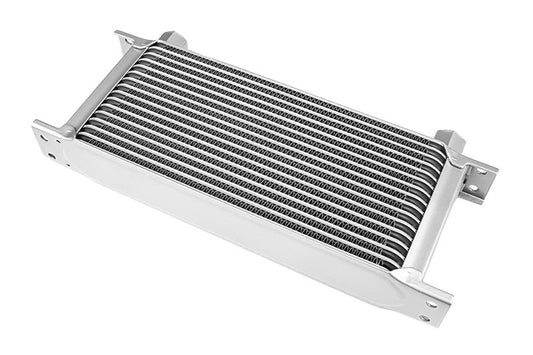 Radiador de Aceite 16 Filas, Hembra 1/2", Plata