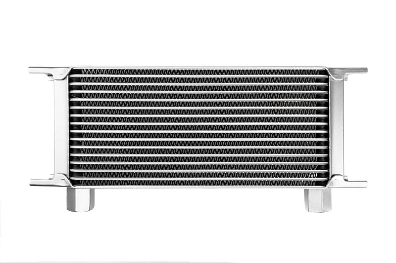 Radiador de Aceite 16 Filas, Hembra 1/2", Plata - Imagen 3