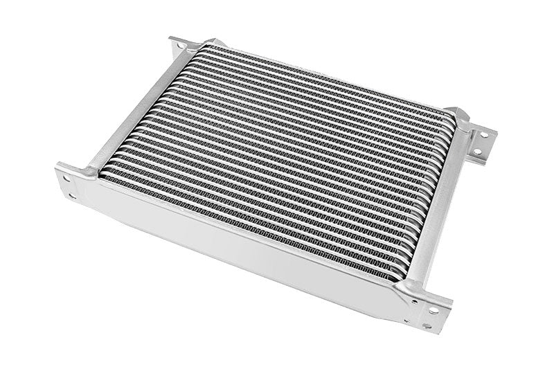 Radiador de Aceite 25 Filas, Hembra 1/2", Plata - Imagen 3