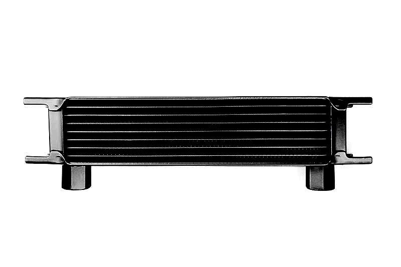 Radiador de Aceite 9 Filas, Racores Hembra 1/2", Negro - Imagen 2