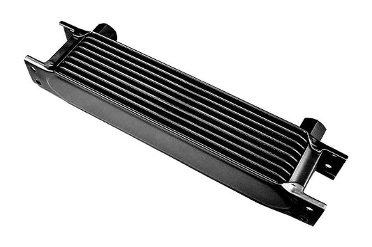 Radiador de Aceite 9 Filas, Racores Hembra 1/2", Negro