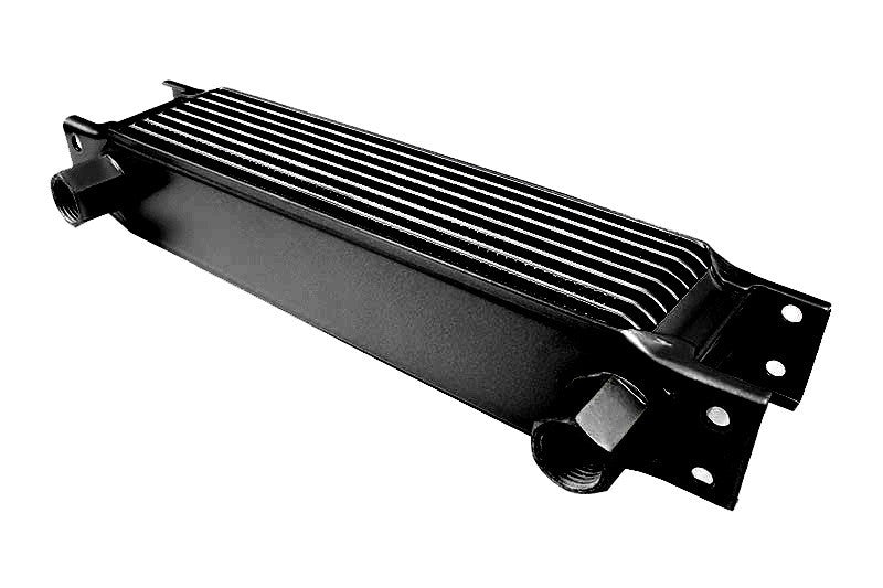 Radiador de Aceite 9 Filas, Racores Hembra 1/2", Negro - Imagen 4