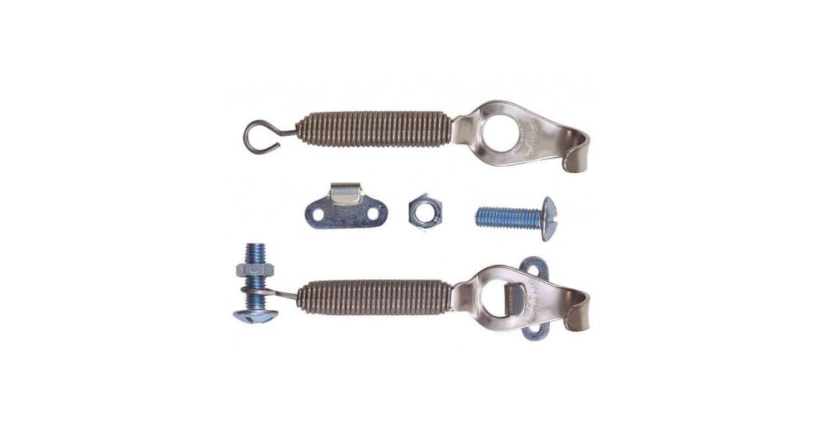 ENGANCHES DE PARAGOLPES/CAPO QUICK RELEASE PLATEADO
