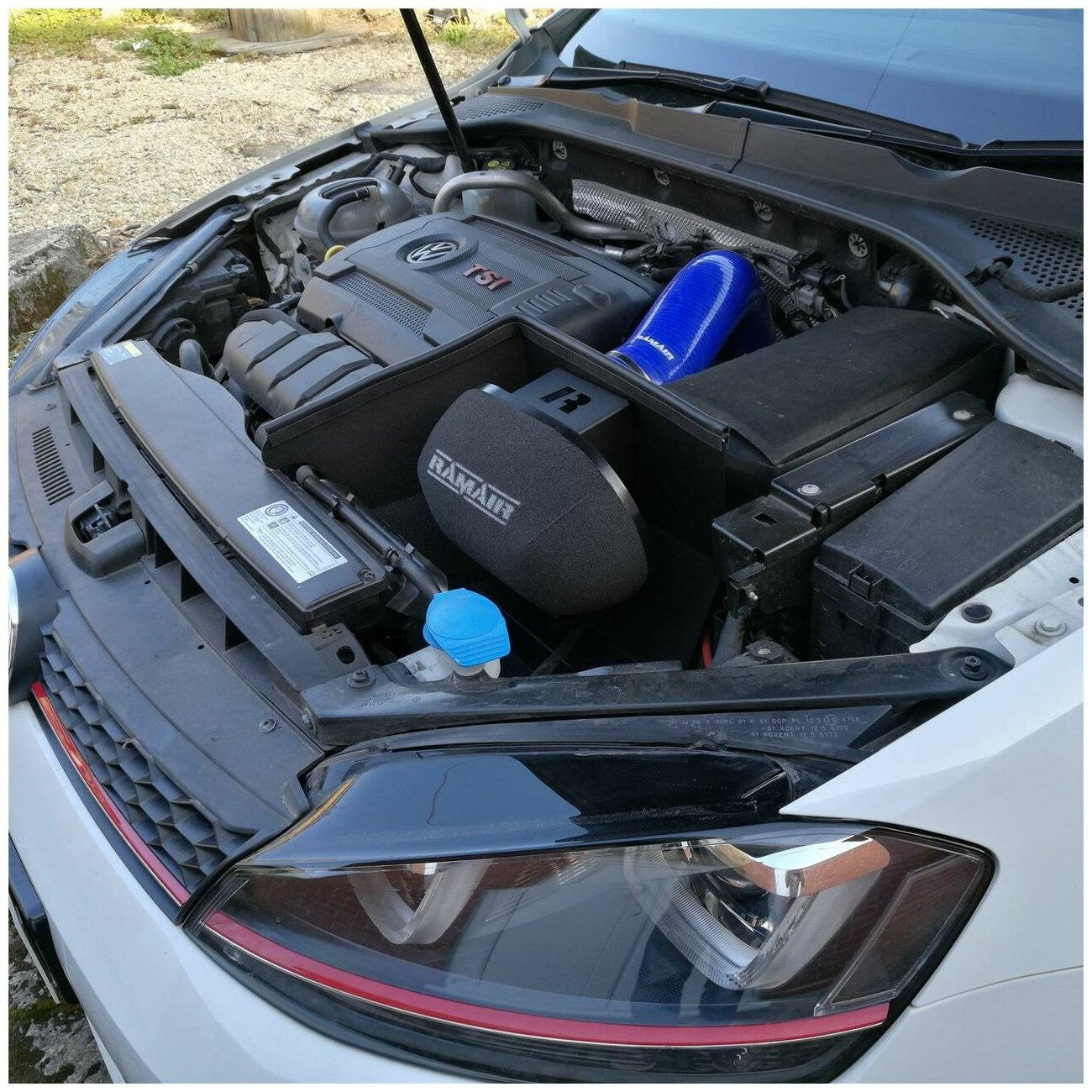 Kit de Admisión Directa Ramair JSK-121-BL VW Arteon Golf Passat T-Roc Tiguan Touran 1.8 2.0 TSI GTI R Clubsport TCR - Imagen 3