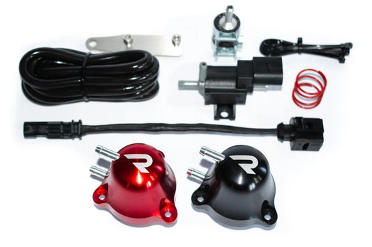 Kit Válvula Desviadora RTMG Performance 2.0 TSI EA888 Gen4 VW Golf MK8 GTI/R Negro