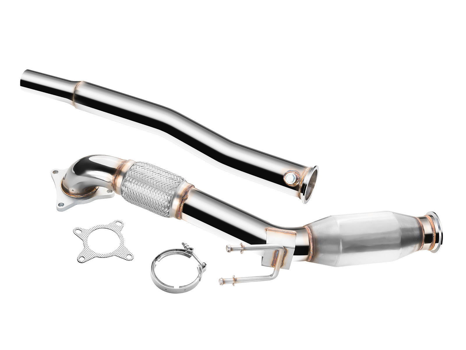 Downpipe AUDI A3 S3 TT GOLF V OCTAVIA 1.8/2.0 TFSI + Catalizador