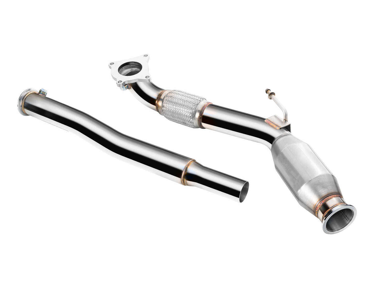 Downpipe AUDI A3 S3 TT GOLF V OCTAVIA 1.8/2.0 TFSI + Catalizador - Imagen 2