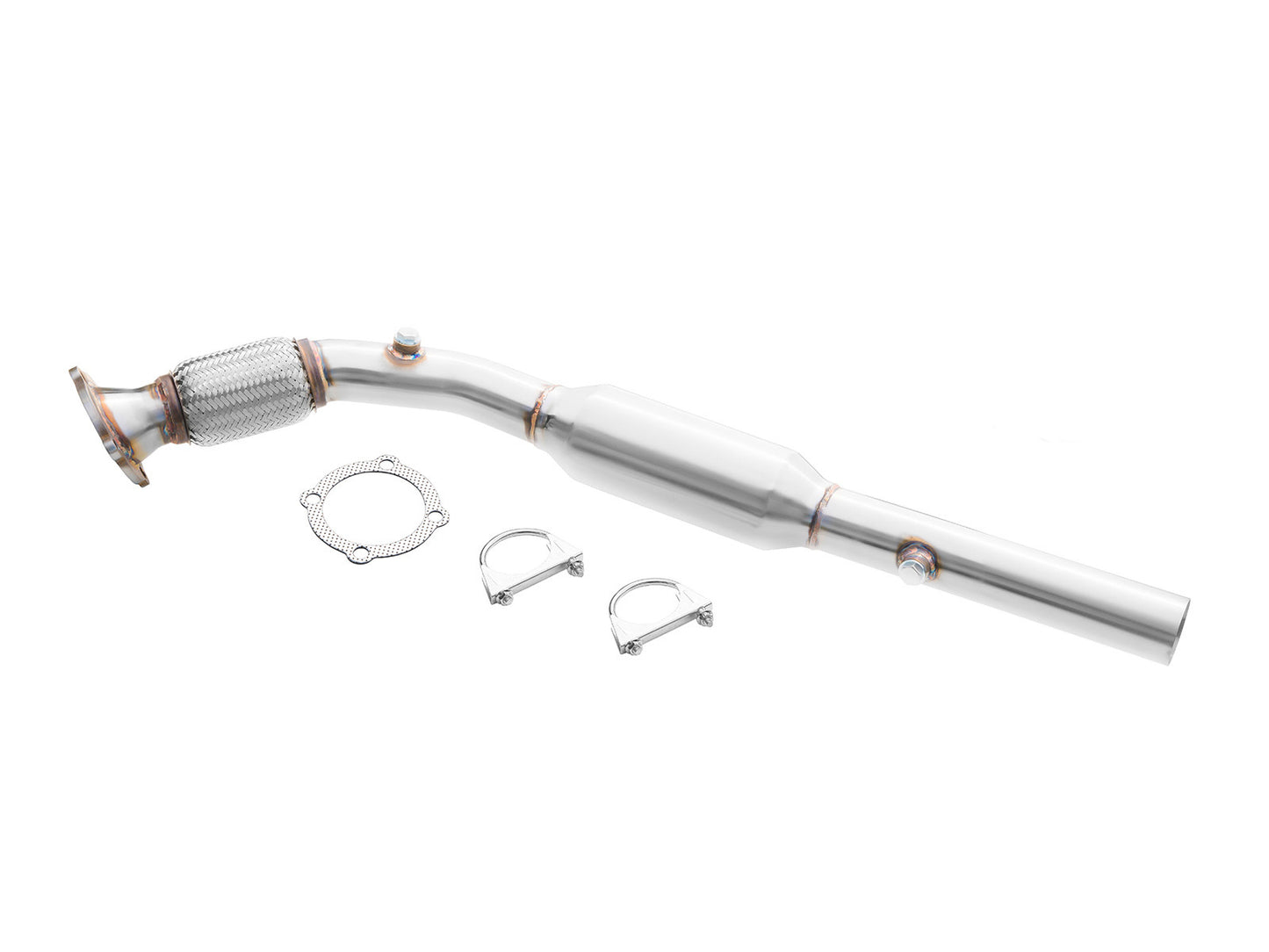 Downpipe Audi A3 TT VW Golf IV Bora Octavia 1.8T + Silenciador - Imagen 2