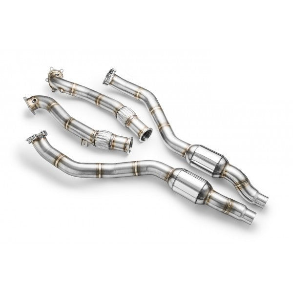 Downpipe AUDI S6, S7, RS6, RS7 4.0 TFSI C7 2012-2017 Euro 4 100 CPSI - Imagen 2