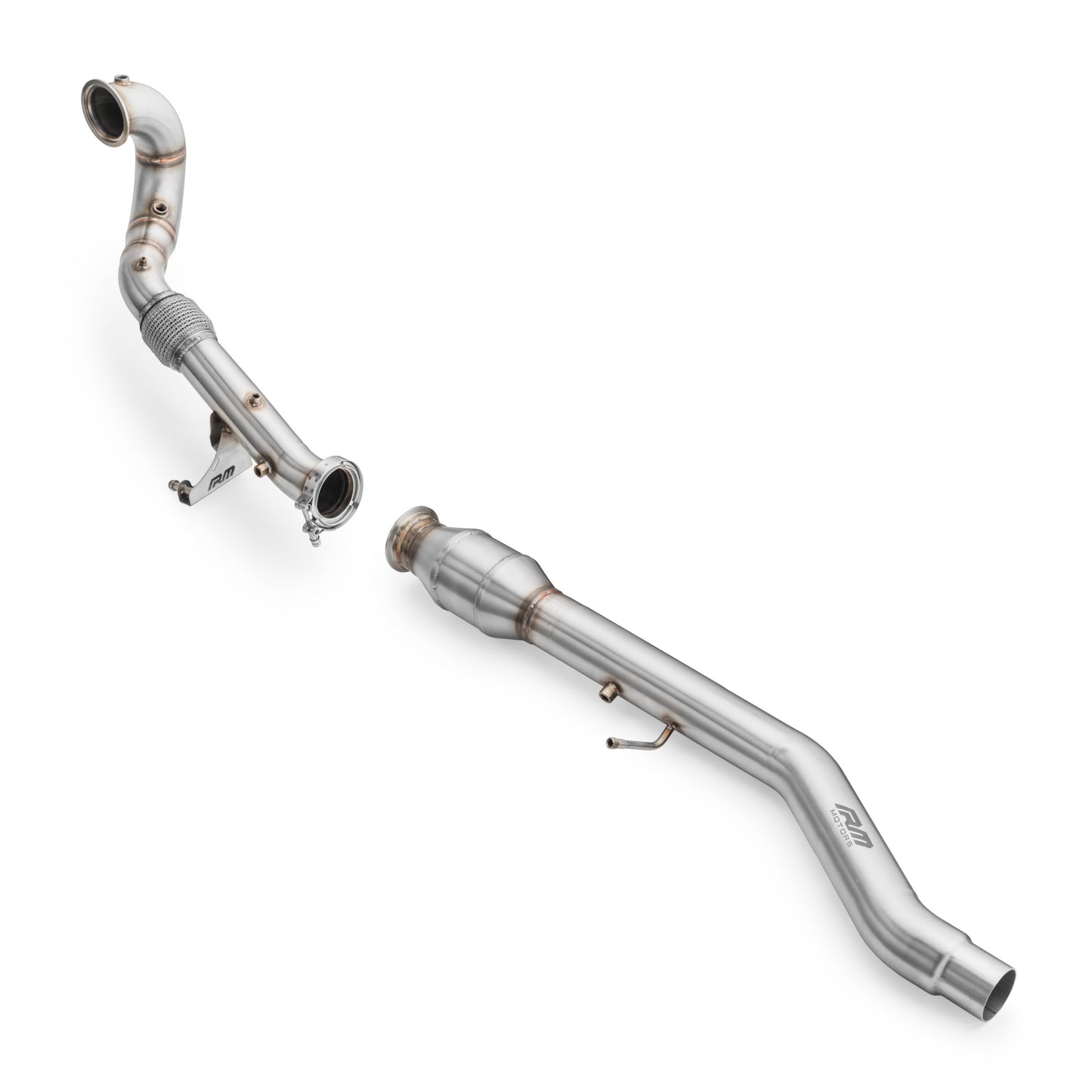 Downpipe RM Motors con Silenciador para Volkswagen Arteon 2.0 TSI